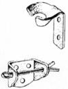 SOPORTE METALICO PARA GANCHO D E GOMA REY GOMA