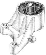 SOPORTE DE MOTOR   DELANTERO ASTRA 2.0 16V NAFTA Y ZAFIRA