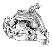 SOPORTE DE MOTOR   (LADO DERECHO) CRUZE 1.8 NAFTA