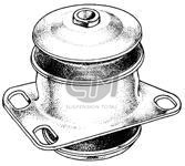 SOPORTE DE MOTOR   PALIO/SIENA 16V CON MOTOR FIRE 1.3 NAFTERO AÑO 2001 EN ADEL.