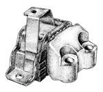 SOPORTE DE MOTOR   (LADO IZQUIERDO) STRADAPUNTO Y QUBO 1.4 NAFTA.