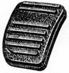 CUBRE PEDAL DE EMBRAGUE TAUNUS SIERRA L REY GOMA