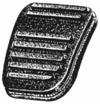 CUBRE PEDAL DE FRENO TAUNUS SIERRA L REY GOMA