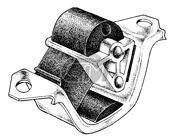SOPORTE DE MOTOR   (LADO DERECHO) FUN 1.0 (S/AIRE) 2001 AL 2005