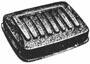 CUBRE PEDAL DE FRENO Y DE EMBRAGUE REY GOMA