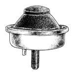 TOPE SOPORTE DE MOTOR   206 DIESEL (MEDIANO)