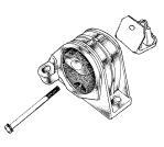 SOPORTE DE MOTOR   (LADO IZQUIERDO) BOXER 2.3