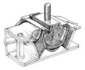 SOPORTE DE MOTOR   DELANTERO BOXER 2.5 (LADO IZQUIERDO)