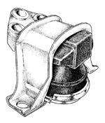 SOPORTE DE MOTOR   (LADO DERECHO) C3 NAFTA 1.6 16V (HIDRAULICO)