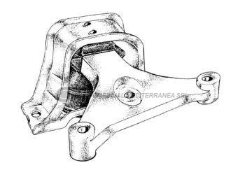 SOPORTE DE MOTOR   (LADO DERECHO) C3 1.5 / 10.4