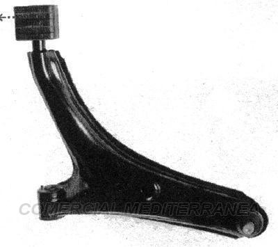 BUJES DE SUSPENSION SUZUKI SWIFT 86/01 PARRILLA IZQUIERDA C/