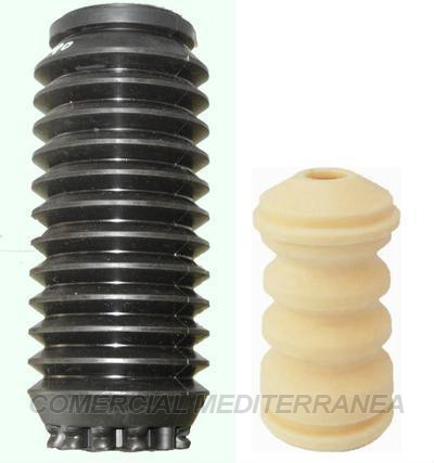 KIT FUELLES SUSPENSION VOLKSWAGEN GOL/SAVEIRO 98-10 TOPE Y FUELLE AMORTIGUADOR TRAS