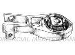 SOPORTE DE MOTOR TRASERO RENEGADE 1.8 4 REY GOMA