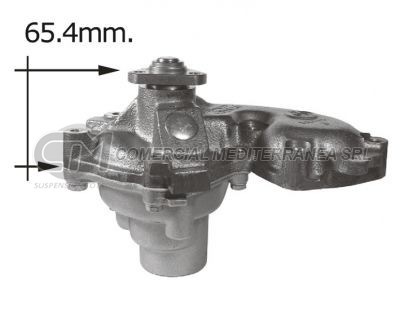 BOMBA DE AGUA VMG FIAT 1.7 TD CUBETA LARGA CON TAPA TRASER