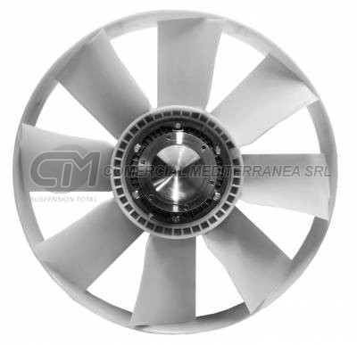 POLEA VISCOSA VMG MERCEDES BENZ OM 457LA - VENT Ø 704 MM