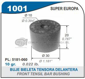 BUJE BIELETA ESTABILIZADORA  FIAT 128 SUPER EUROPA 
