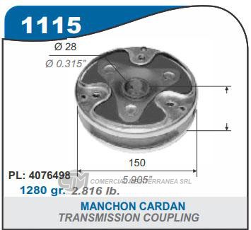 MANCHON CAPEMI FIAT 1500 MANCHON CARDAN