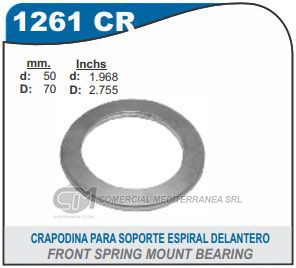 RODAMIENTO SUSPENSION CAPEMI FIAT UNO FIRE/UNO CARGO/DUNA/REGATA RODAMIENTO DE CAZOLETA A