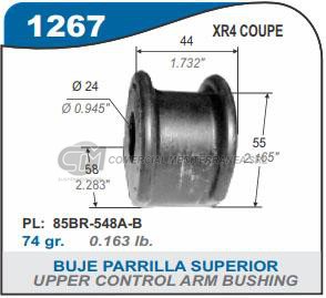 BUJES SUSPENSION FORD SIERRA XR4 COUPE