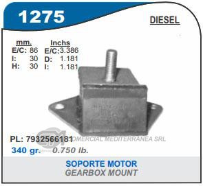 SOPORTE DE MOTOR CAPEMI PEUGEOT 308/3008/5008 1.6 16V THP SOPORTE HIDRAULICO DE MOTO