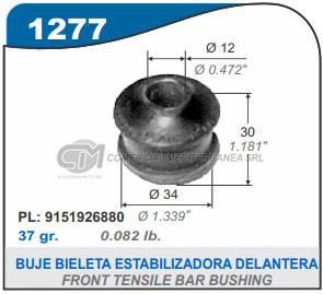 BUJES SUSPENSION PEUGEOT 505 82/.. 504. 404