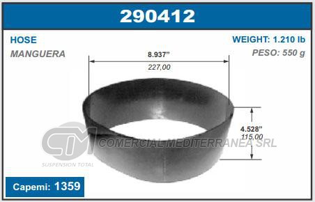 BUJE DE SUSPENSION CAPEMI SCANIA CANO