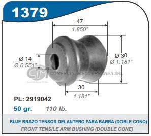 BUJES SUSPENSION LADA