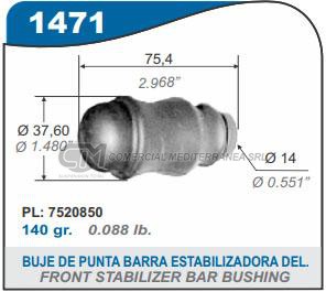 BUJES SUSPENSION FIAT PALIO. SIENA. STRADA. TEMPRA