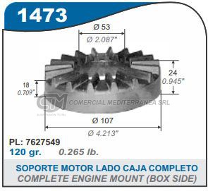 CAZOLETA SUSPENSION FIAT DUNA. UNO. FIORINO