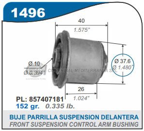 BUJE PARRILLA FORD GALAXY