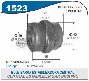 BUJES SUSPENSION PEUGEOT 306. PARENER. 405. 205. CITROEN
