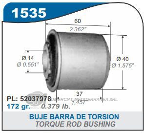 BUJES DE SUSPENSION CAPEMI DODGE DAKOTA 4X4