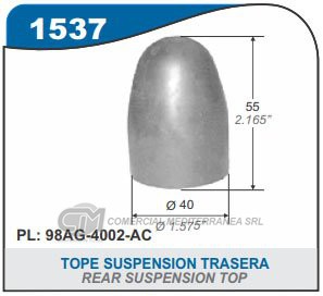 FUELLE DE TRANSMISION CAPEMI FORD FOCUS TOPE DE SUSPENSION TRASERA