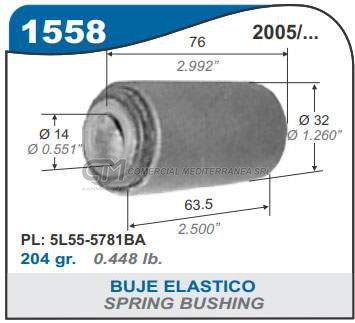 BUJES SUSPENSION FORD RANGER