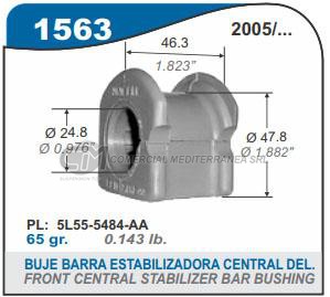 BUJE BARRA ESTABILIZADORA DELANTERA FORD RANGER 