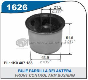 BUJE PARRILLA DEL.VW VENTO 
