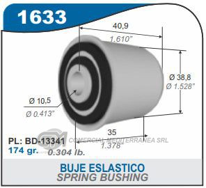 BUJES DE SUSPENSION CAPEMI CHRYSLER CHEROKEE
