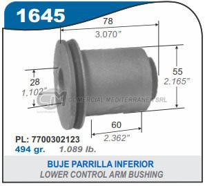 BUJES SUSPENSION RENAULT MASTER