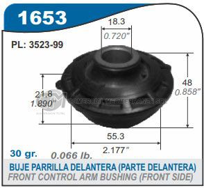 BUJES SUSPENSION CITROEN C3