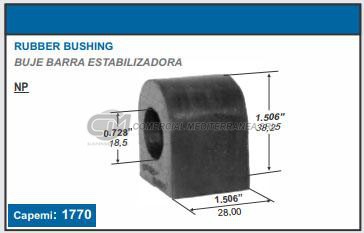 BUJE DE BARRA ESTABILIZADORA NISSAN NP 300 10/.. 