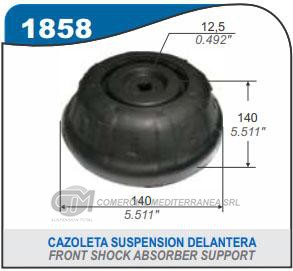 CAZOLETA DE SUSPENSION CAPEMI VOLKSWAGEN AMAROK 2.0 TDI CAZOLETA DE SUSPENSION DELANTERA U