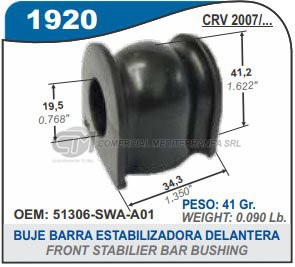 BUJES SUSPENSION HONDA CRV 2007... BUJE BARRA ESTABILIZAD
