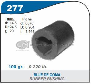 BUJES SUSPENSION RENAULT 4L