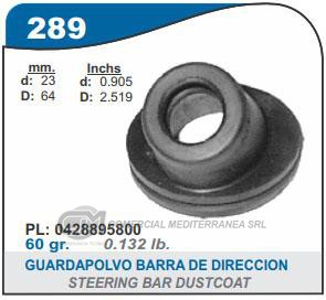 VARIOS SUSPENSION CAPEMI RENAULT R12 GUARDAPOLVO BARRA DIRECCION