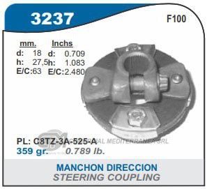 MANCHON CAPEMI MANCHON DE DIRECCION FORD PICK UP F 100