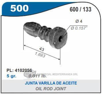 BUJE DE SUSPENSION CAPEMI FIAT UNO/DUNA/SPAZIO/VIVACE/FIORINO/600/147/128/128 SE/133 J