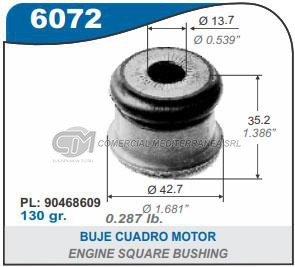 BUJES SUSPENSION CHEVROLET VECTRA. ASTRA. ZAFIRA