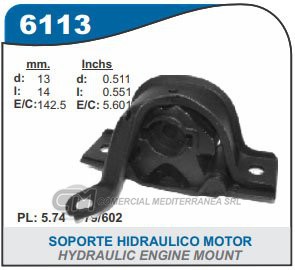 SOPORTE DE MOTOR CAPEMI FIAT IDEA 1.4 16V-1.8 8V 05-.. SOPORTE HIDRAULICO MOTOR
