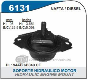SOPORTE DE MOTOR CAPEMI FORD ESCORT NAFTA Y DIESEL SOPORTE HIDRAULICO DE MOTOR LADO