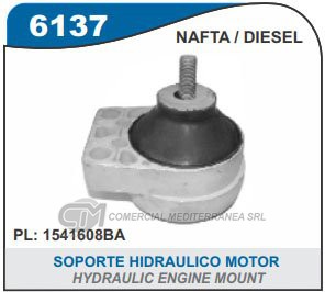SOPORTE DE MOTOR CAPEMI FORD FOCUS 1.8-2.0 16V-1.8 TDI 99/08 SOPORTE HIDRAULICO DE M